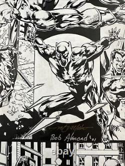 Black Panther #28 PG #19 Original Comic Art Action Page Fighting Vs Namor