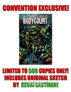 Bodycount Limited to 500 Hardcover Rare HC with Original TMNT art Simon Bisley