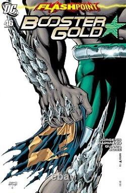 Booster Gold #46 SIGNED Dan Jurgens Original DC Comics Art Page / Doomsday Story