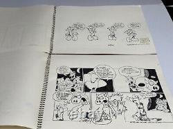 Bret Herholz 1998 Original Comic Book Art & Sketches 21 Pages 2 Books 14 x 17