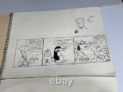 Bret Herholz 1998 Original Comic Book Art & Sketches 21 Pages 2 Books 14 x 17