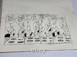 Bret Herholz 1998 Original Comic Book Art & Sketches 21 Pages 2 Books 14 x 17