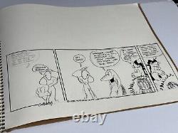 Bret Herholz 1998 Original Comic Book Art & Sketches 21 Pages 2 Books 14 x 17