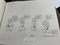 Bret Herholz 1998 Original Comic Book Art & Sketches 21 Pages 2 Books 14 x 17