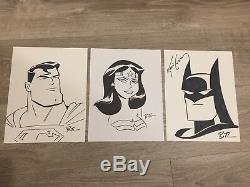 Bruce Timm Signed Original Art Sketch Batman the Animated Series