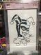 Bruce Timm Signed Original Artwork Harley Quinn Sketch Authenticated By Cbcs