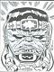 Bruce Timm Original Art Sketch Of Modok! Batman The Animated Series Artist