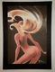 Bruce Timm Original Nude Painting, Circa 1999