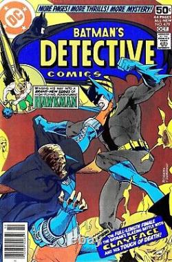 Buckler DETECTIVE COMICS 479 pg 3 1ST FADEAWAY MAN APP ISSUE & 2ND PAGE EVER