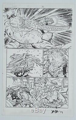 CAPTAIN AMERICA #8 (June 2013) John Romita Jr. Signed Original Art Marvel