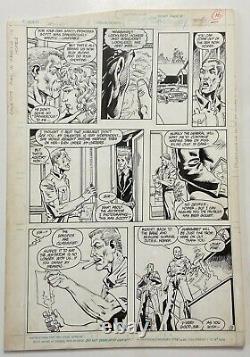 CAPTAIN ATOM #4 pg16 ORIGINAL DC COMIC ART Page 1987 Pat Broderick Artist