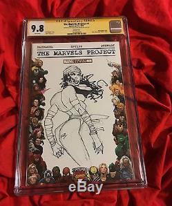 Cgc Ss 9.8marvels Project #1original Sketch Artfrank Millerinkedelektra