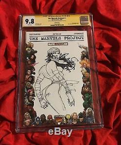 Cgc Ss 9.8marvels Project #1original Sketch Artfrank Millerinkedelektra