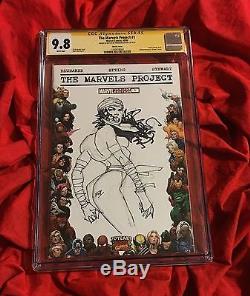 Cgc Ss 9.8marvels Project #1original Sketch Artfrank Millerinkedelektra