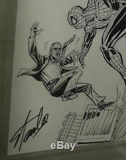 CGC ss Stan Lee Rubinstein Art / Sketch Amazing Spiderman 265 cover Swipe Homage
