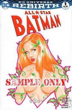 COMIC GIRL BUST! Your Choice Original Art Sketch Cover by Lance HaunRogue
