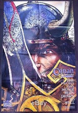 CONAN THE ADVENTURER #8 Original COVER Art by RAFAEL KAYANAN 1994