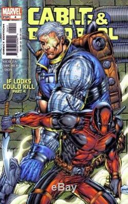 Cable & Deadpool #4 Original pencil comic Cover art by Rob Liefeld signed