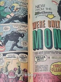 Captain America 100 Origin issue Jack Kirby Art Stan Lee 1968 Black Panther