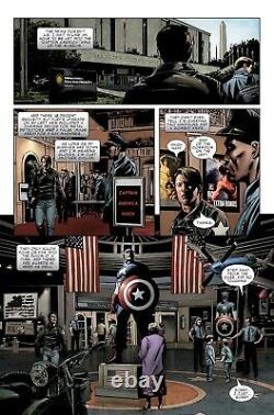 Captain America #27 Page 2 Original Comic Art Steve Epting Winter Soldier Museum