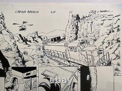 Captain America 605 Pg 11 Original Art By Rick Magyar W. Luke Ross Falcon