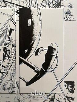 Captain America 605 Pg 11 Original Art By Rick Magyar W. Luke Ross Falcon