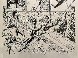 Captain America 605 Pg 11 Original Art By Rick Magyar W. Luke Ross Falcon