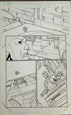 Captain America/Korvac Saga Original Comic Art Marvel #3 pgs. # 2&3 Rousseau