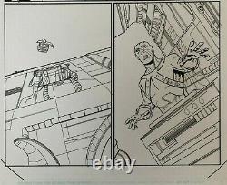 Captain America/Korvac Saga Original Comic Art Marvel #3 pgs. # 2&3 Rousseau