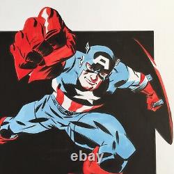 Captain America Original Comic By Art Michael Cho