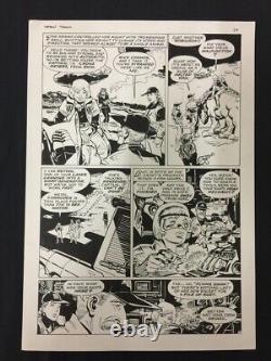 Captain Cosmos Page 27 Original Art Joe Stanton Nicola Cuti Space Opera