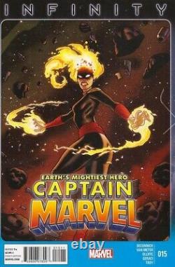 Captain Marvel Vol. 7 Issue #15 Pg #11 Ollife/Geraci Art 2013 1/2 Splash