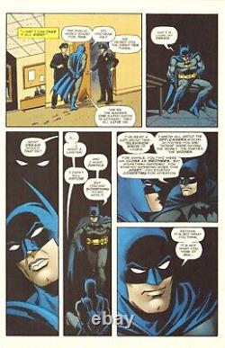 Carmine Infantino, Joe Giella 2004 Batman Original Art! Signed By Joe Giella