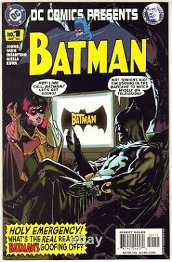 Carmine Infantino, Joe Giella 2004 Batman Original Art! Signed By Joe Giella