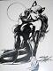 Catwoman (full Body) Original Art Commission Neal Adams- Beautiful