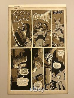 Cerebus Original Art Issue 12 Page 19 Rare Inkwash Page