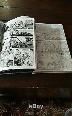Charlie Adlard Walking Dead Issue 116 Page 19 Original Art Used Comics with Negan