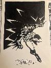 Chris Bachalo Original Art Batman Sketch Dc Comics