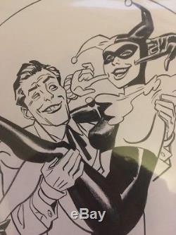 Chris Samnee Original Sketch (Joker and Harley)