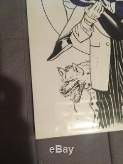 Chris Samnee Original Sketch (Joker and Harley)