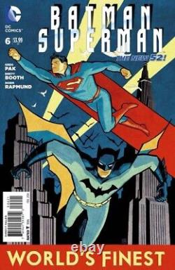 Cliff Chiang Batman Superman Robin Wonder Woman Original Prelim Sketch Cover Art