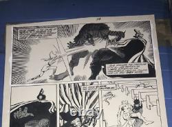 Cloak and Dagger Dark and Light Fight ENDING Marvel Original Art page