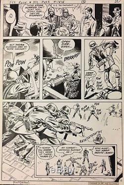 Comic Art Original SGT. ROCK #317 p. 12- Dick Ayers/Romeo Tanghal-1980