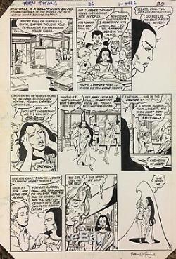 Comic Art OriginalThe New Teen Titans#26 p. 15-GeorgePerez&Romeo Tanghal-1982
