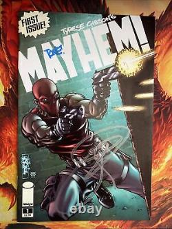 Comic Tyrese Gibson's Mayhem! Original Art By Tone Rodriguez Image Comics