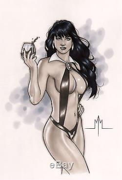Commission A Convention Style Sketch By Michael Mcdaniel