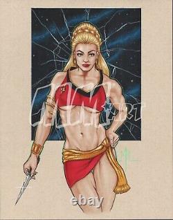 Commission An Original Color Sketch by Pin-up/Fantasy Artist Michael McDaniel