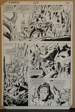 Conan #167 1985 Big John Buscema Pencils Dave Simons Inks