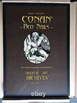 Conan Red Nails Original Art Archives Hardcover- Sealed-barry Windsor Smith