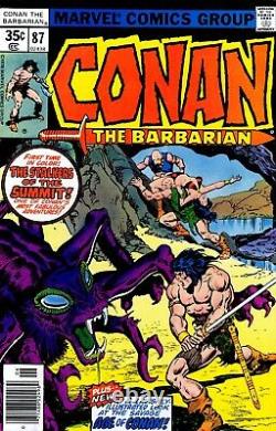 Conan The Barbarian #87 Pg. 18 Original Art Rare Tony DeZuniga Marvel Comics